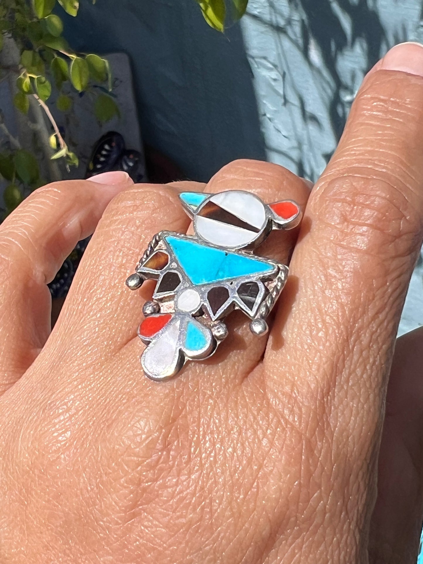Vintage Thunderbird ring