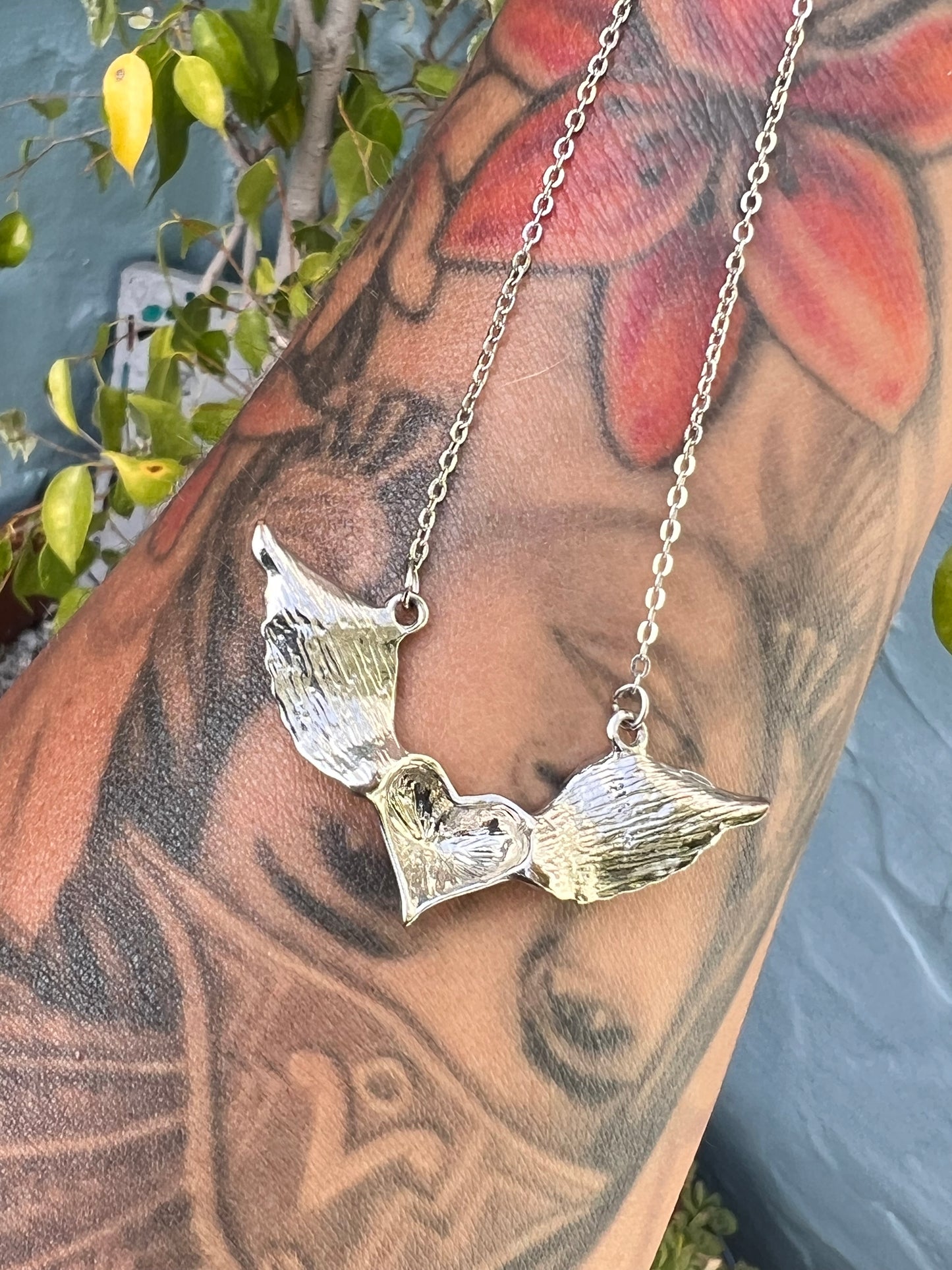 Heart & Wings Necklace