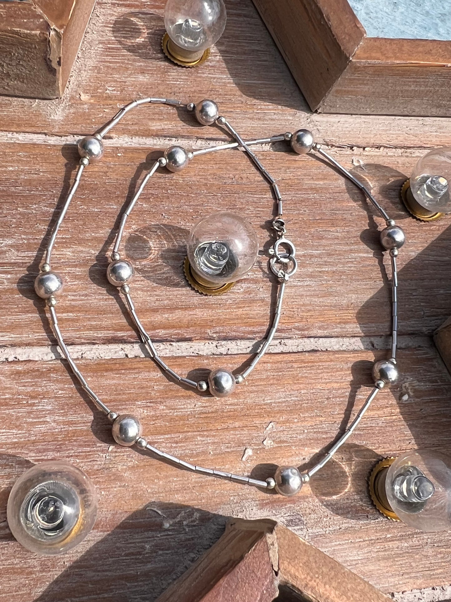 Liquid Sterling Station Necklace