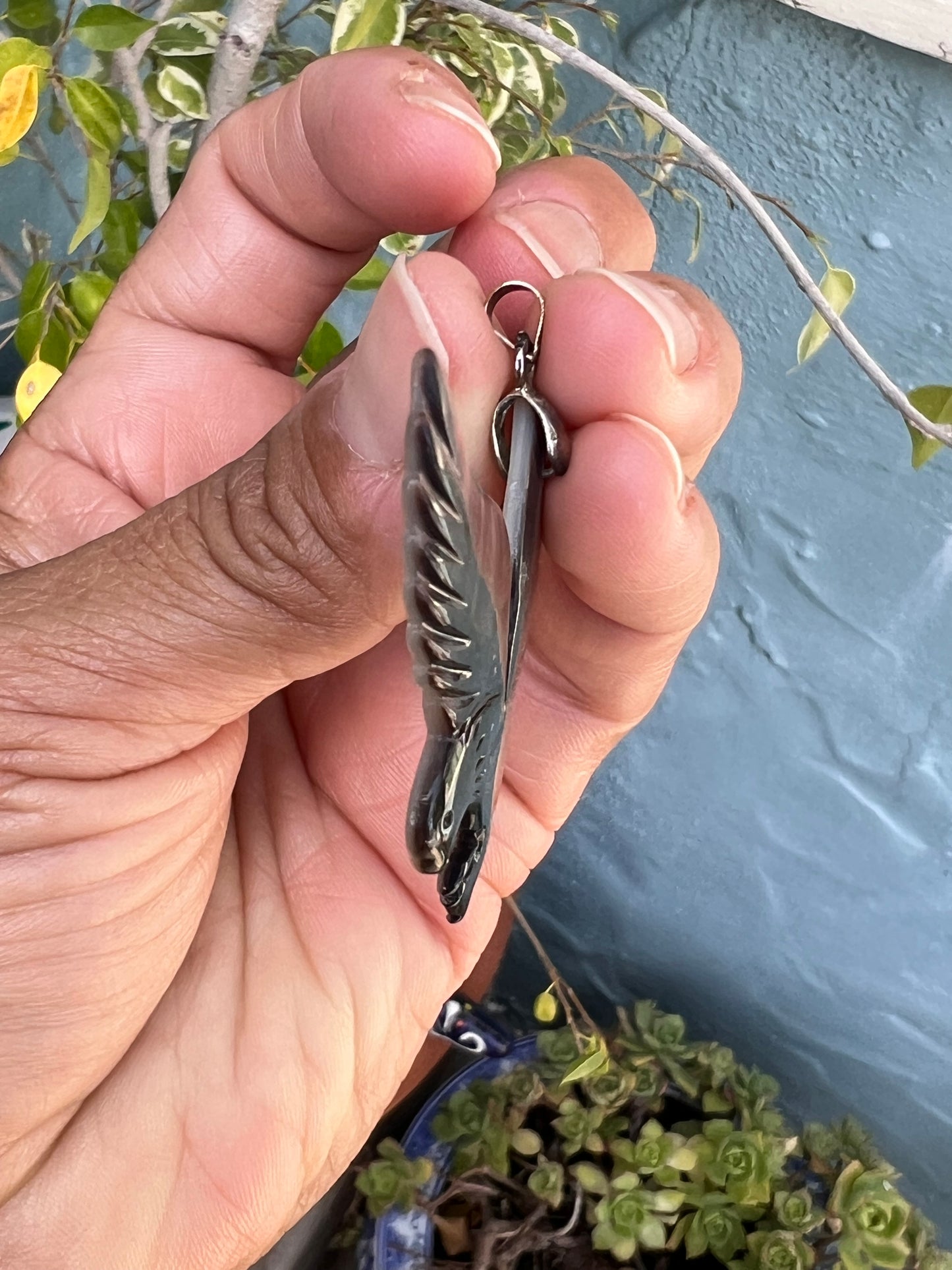 Abalone Bird Pendant
