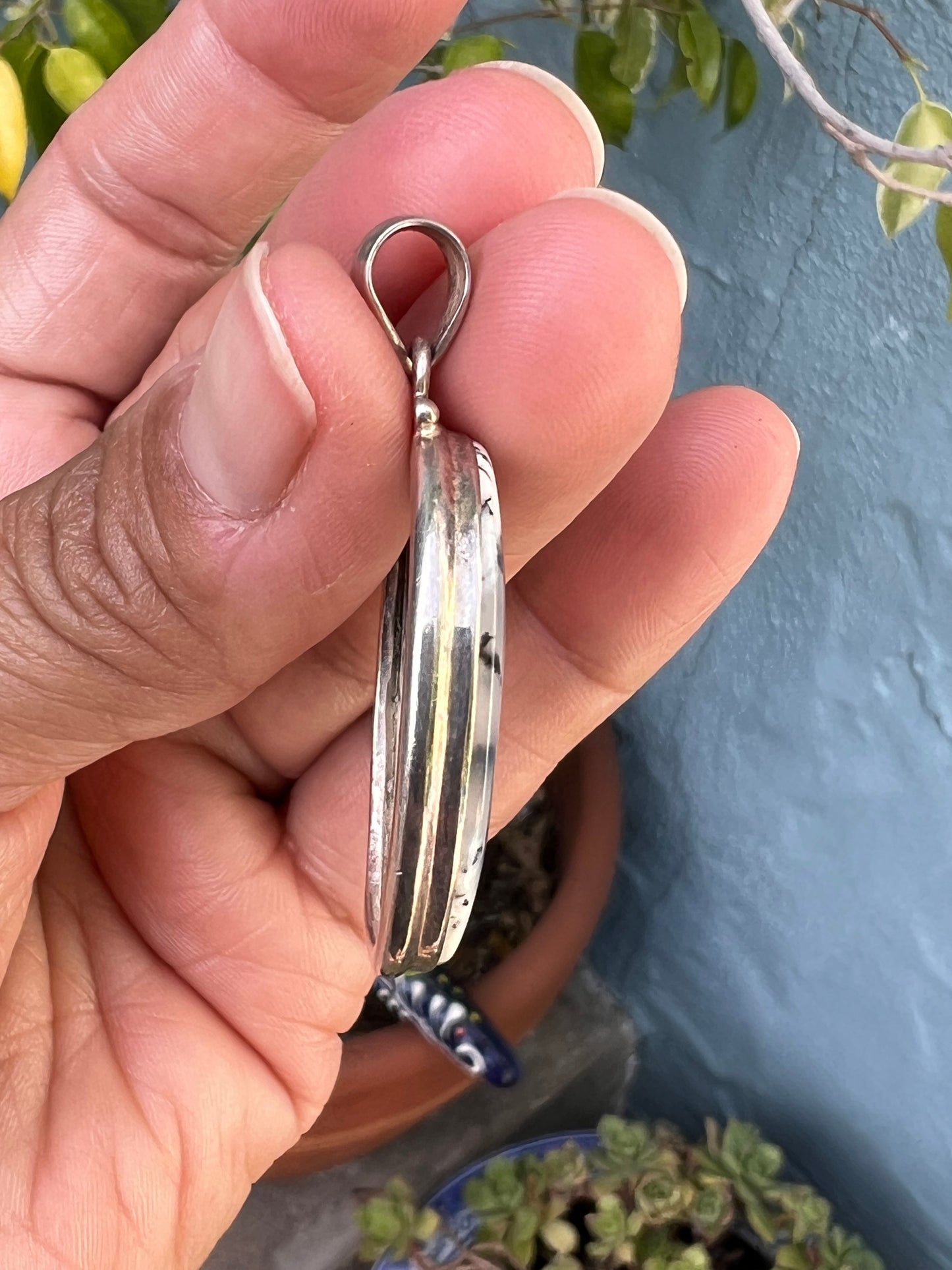 Dendrite Opal Pendant