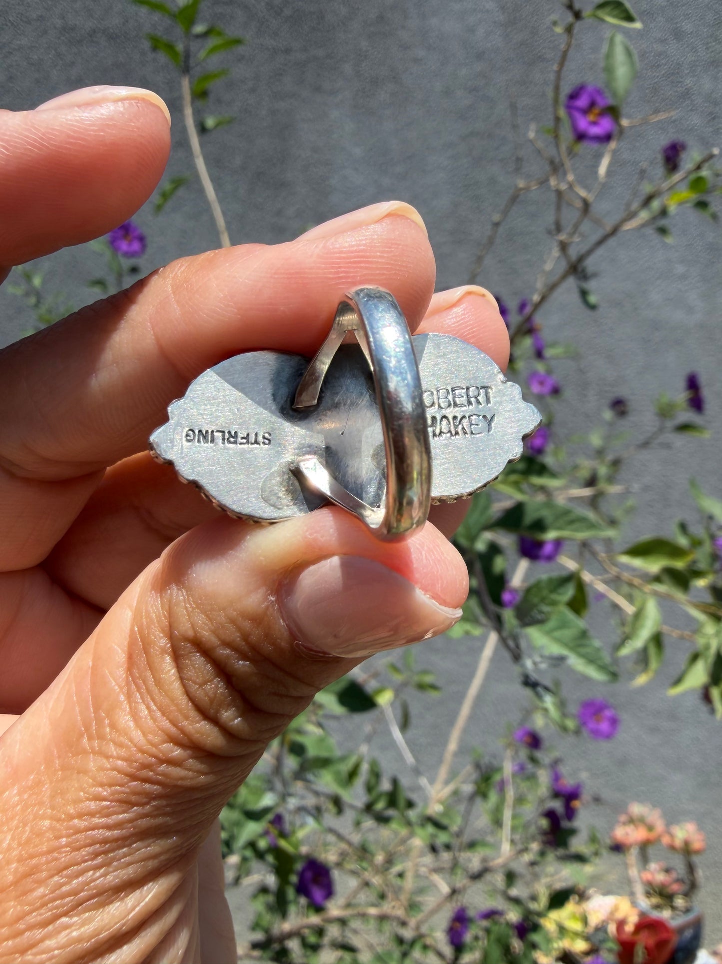 2-Stone Number 8 Ring