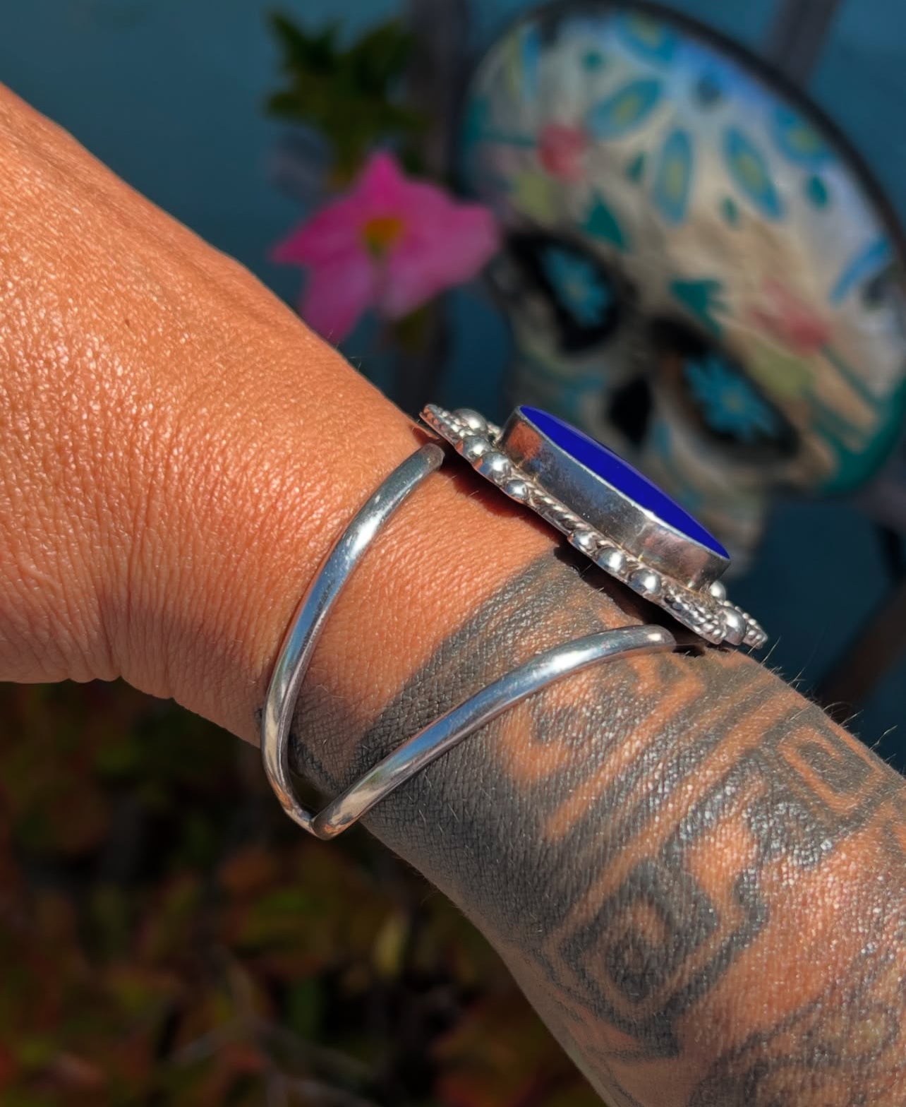 Lapis Cuff