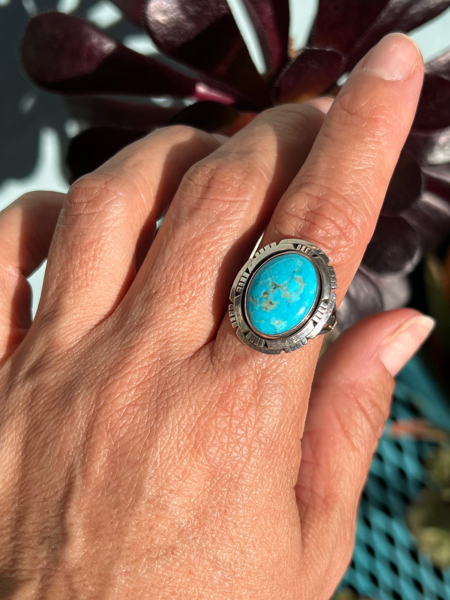 Kingman Turquoise Ring