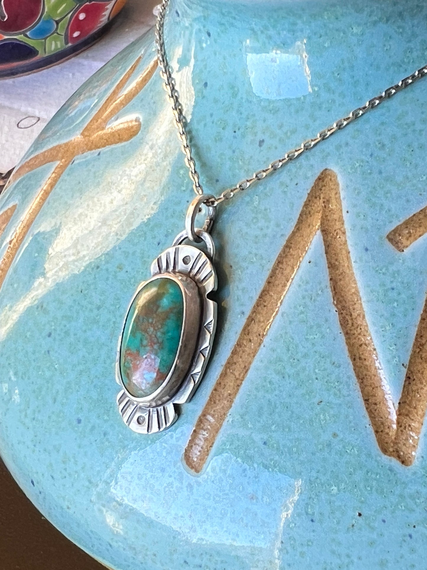 Green Turquoise Necklace