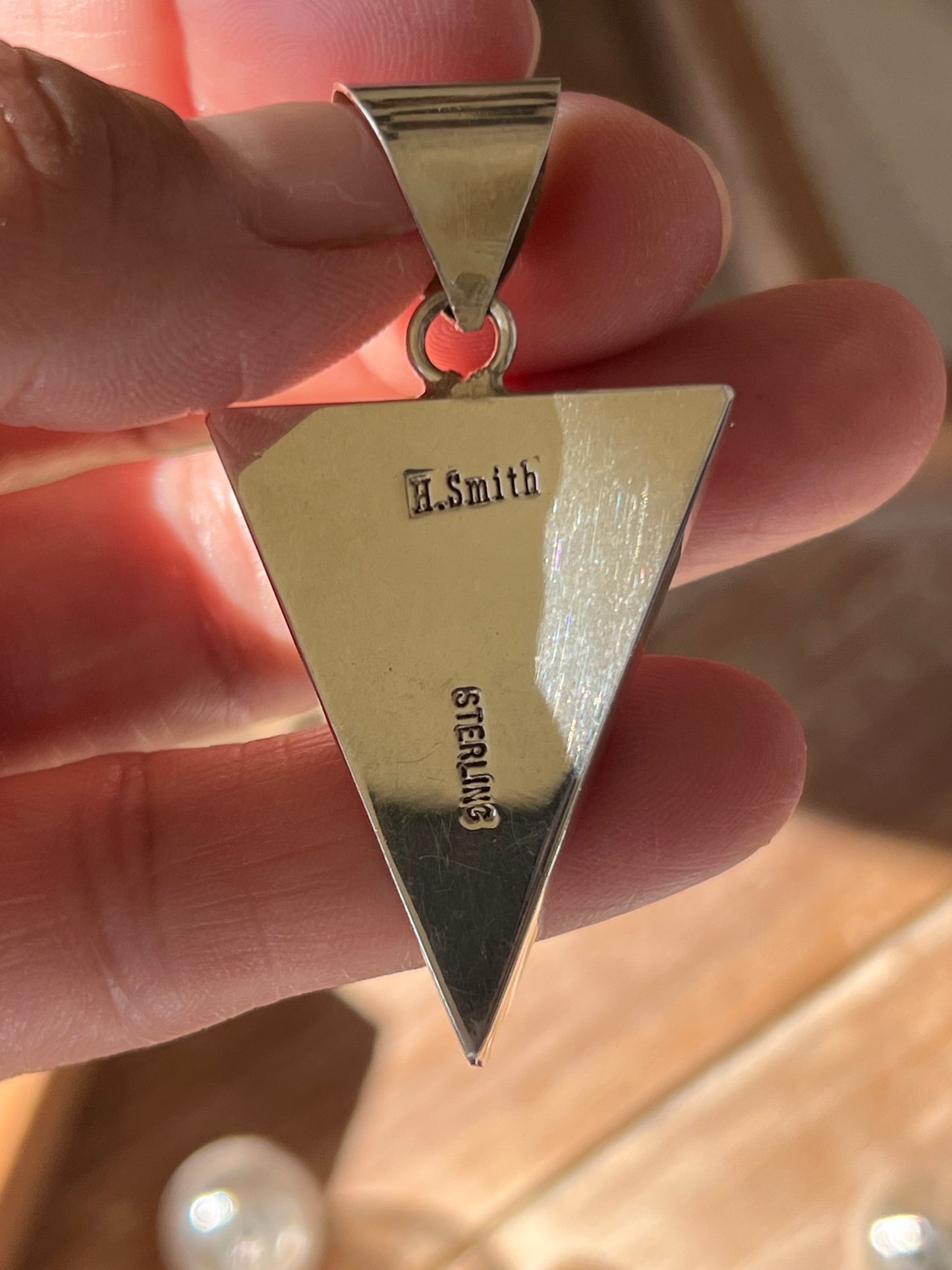 Opal Inlay Pendant