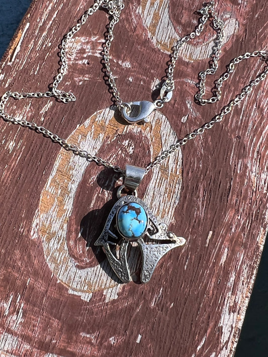 Golden Hills Bear Pendant