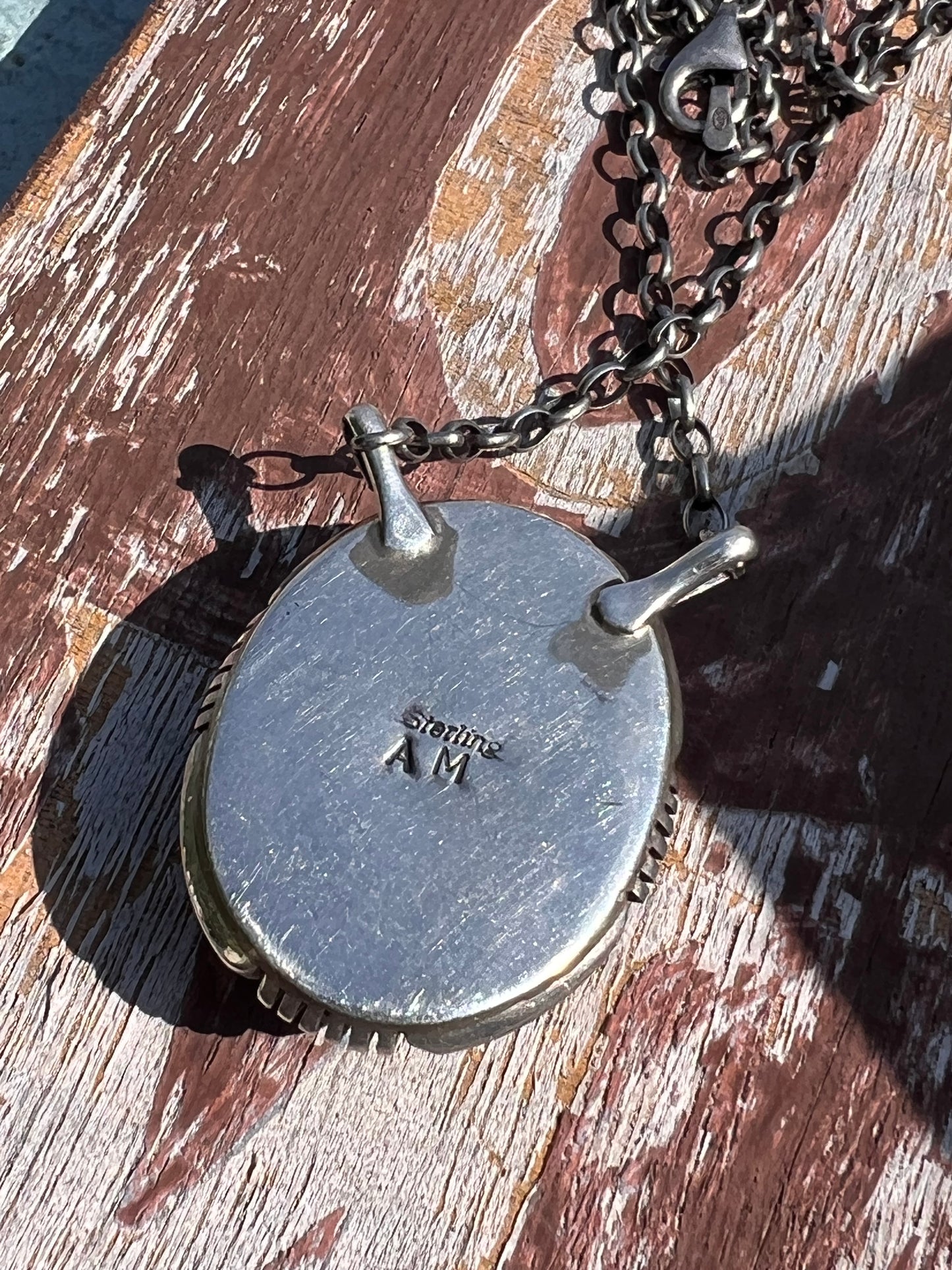 Number 8 Pendant Necklace