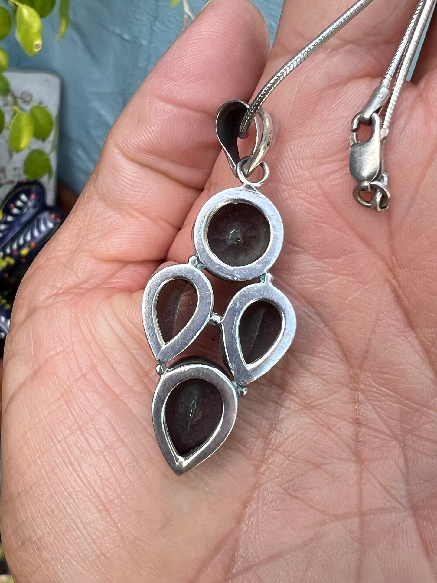 Mystic Topaz necklace
