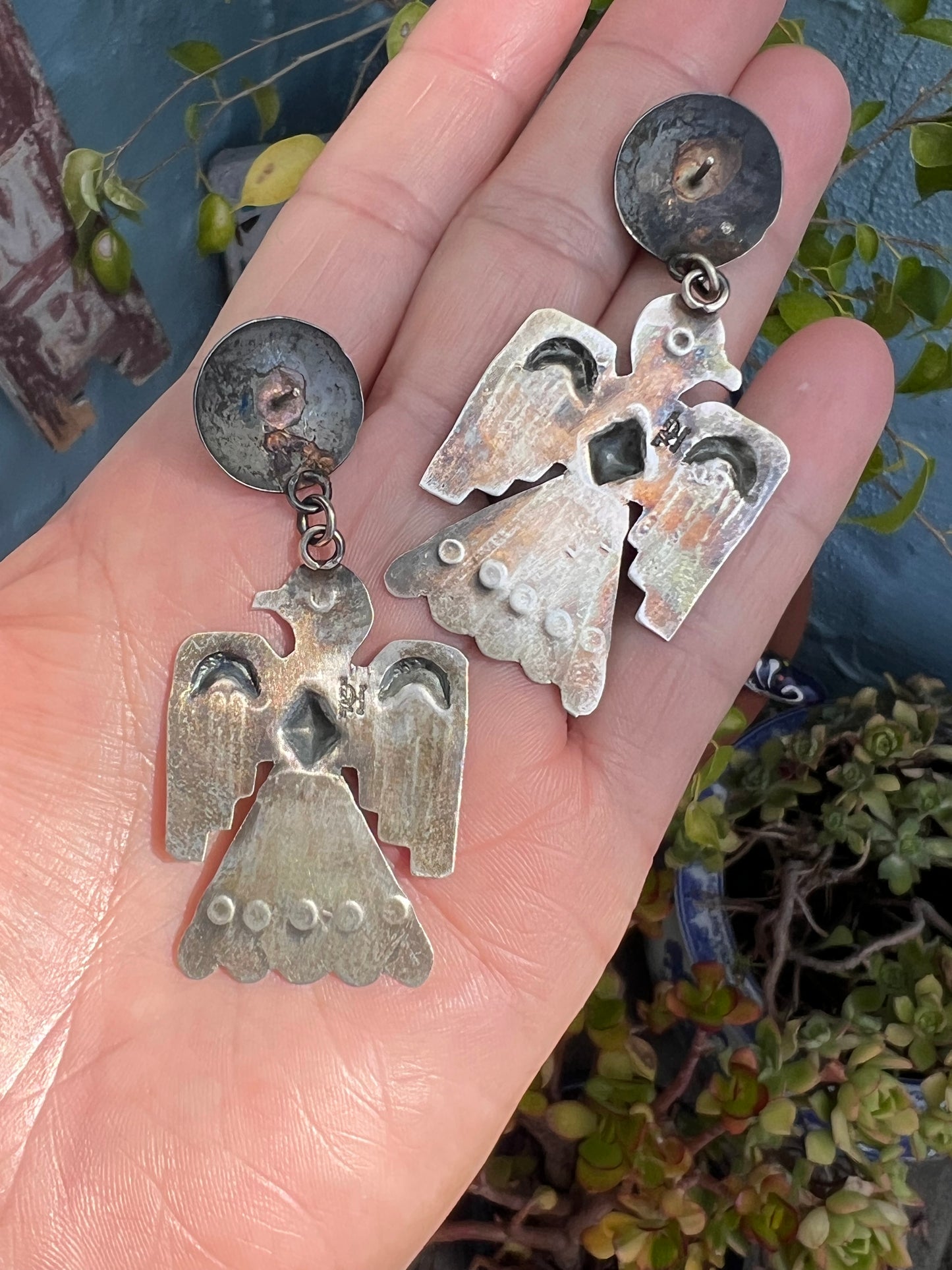 Thunderbird earrings
