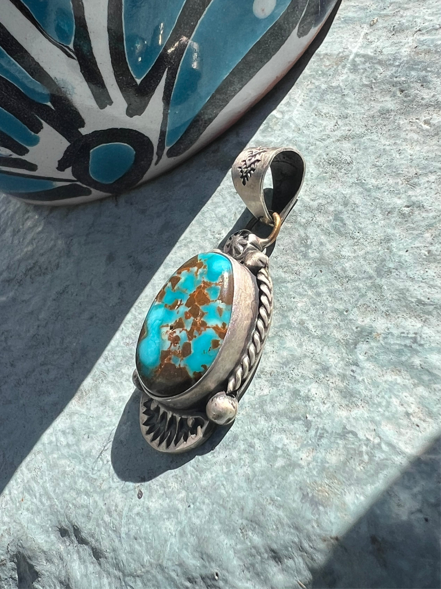 Egyptian Turquoise Pendant
