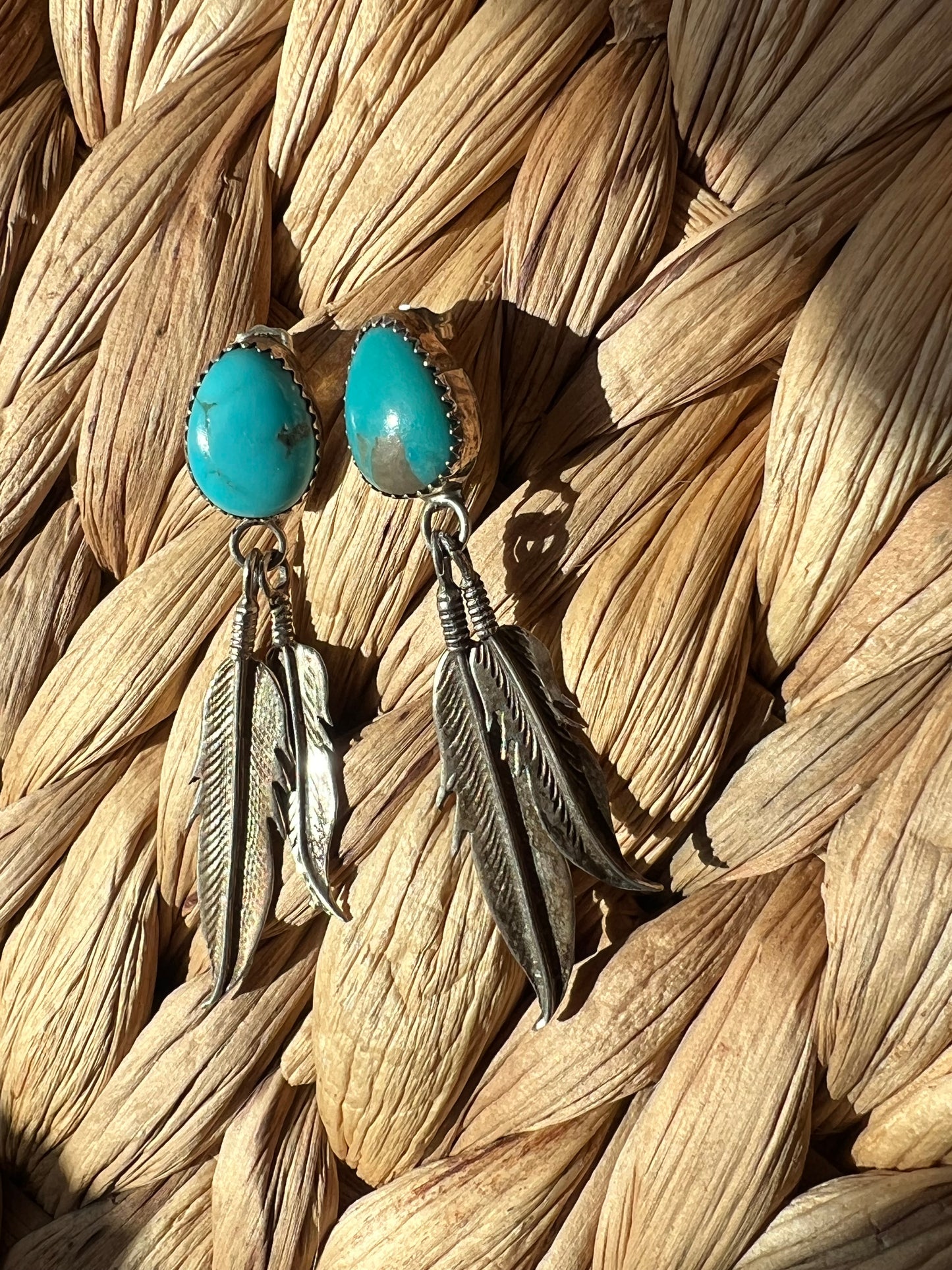 Feather dangles