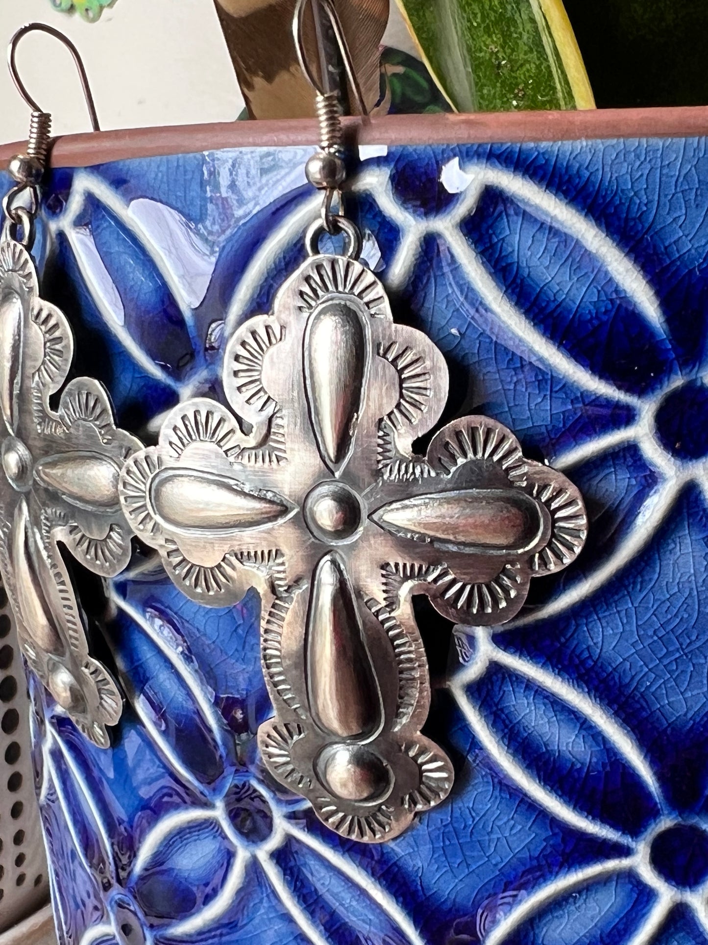 Cross Earrings
