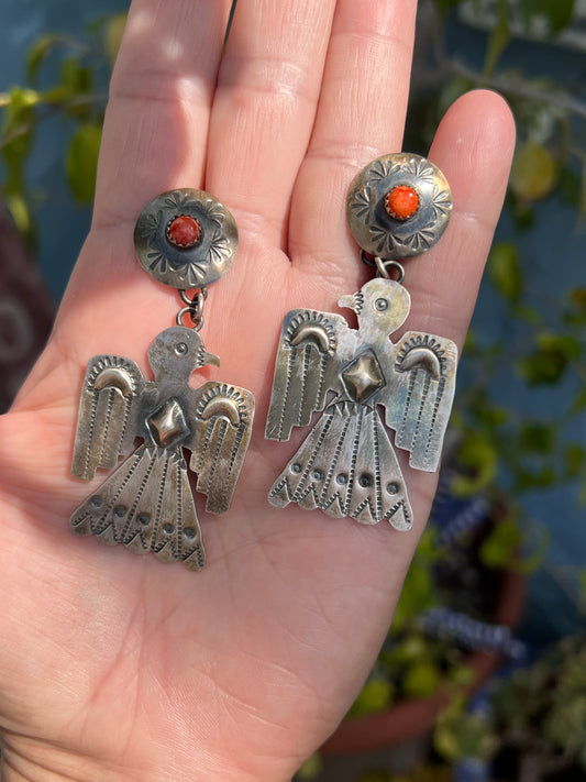 Thunderbird earrings