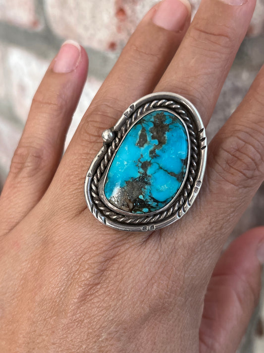 90's Kingman Turquoise Ring