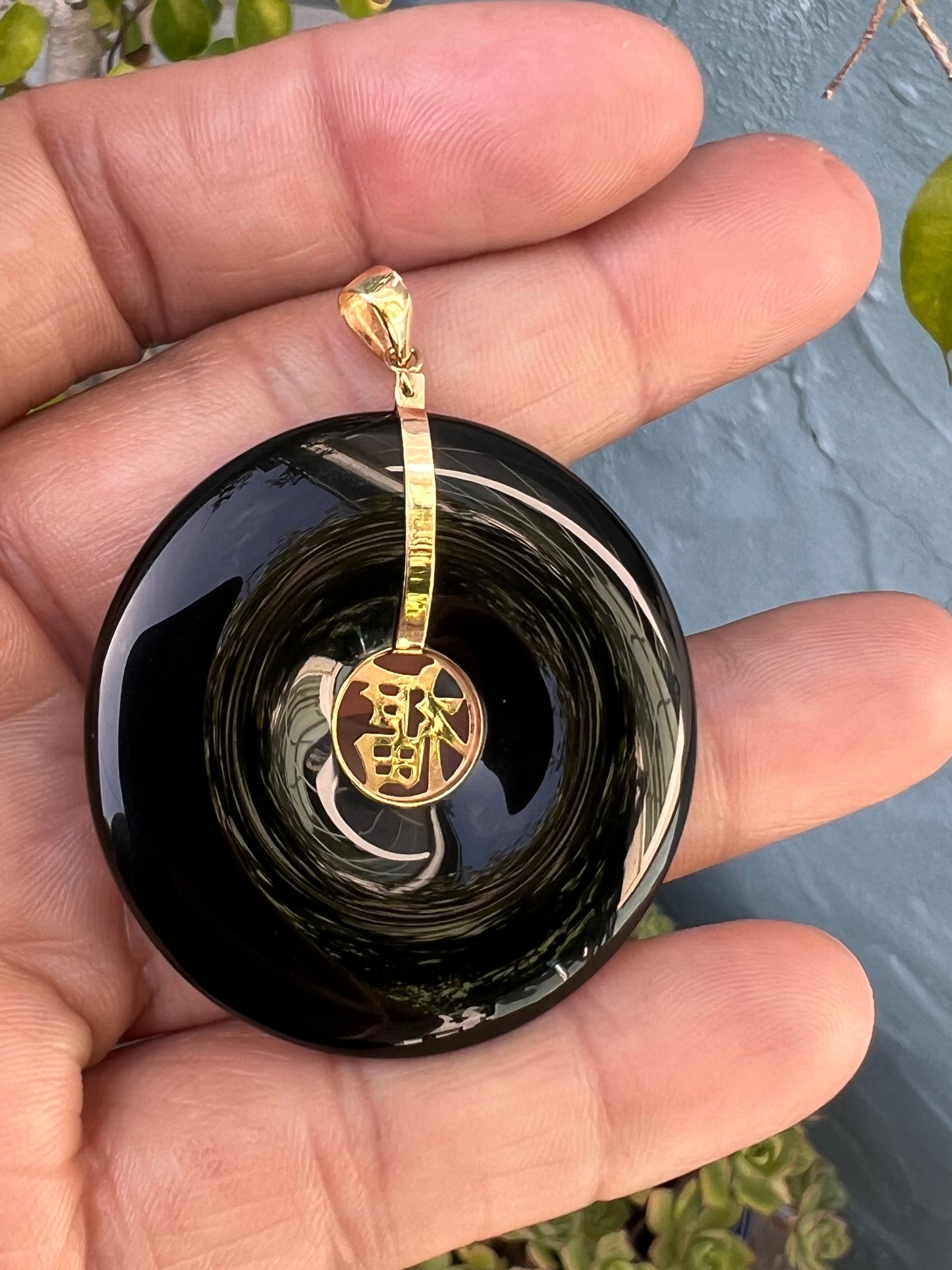 Chinese Onyx Disc