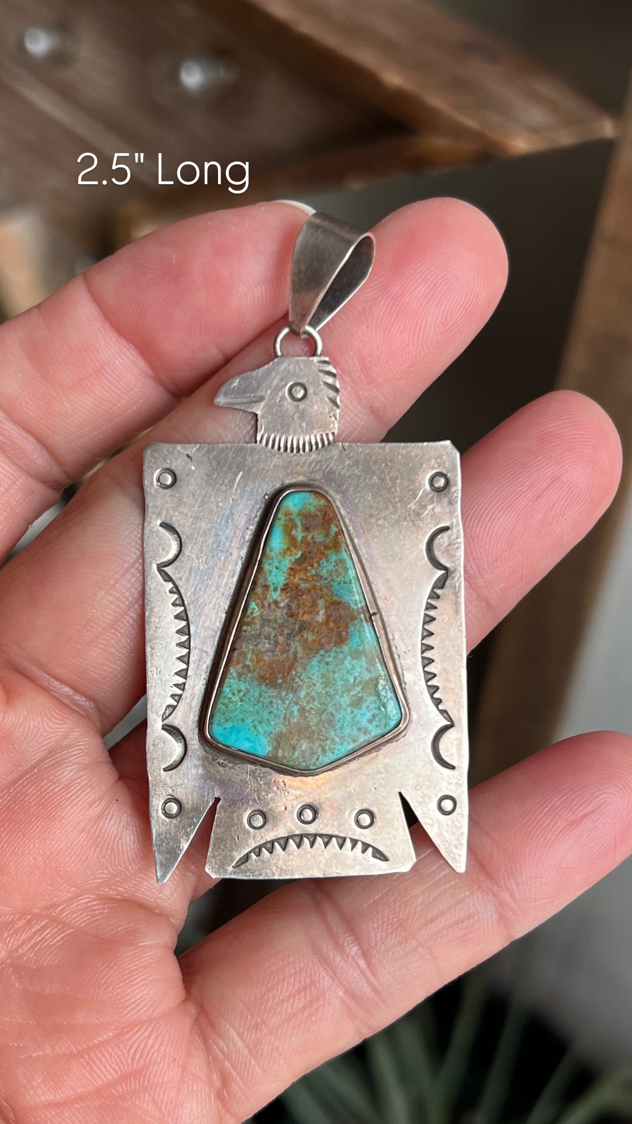 Fred Begay Thunderbird Pendant