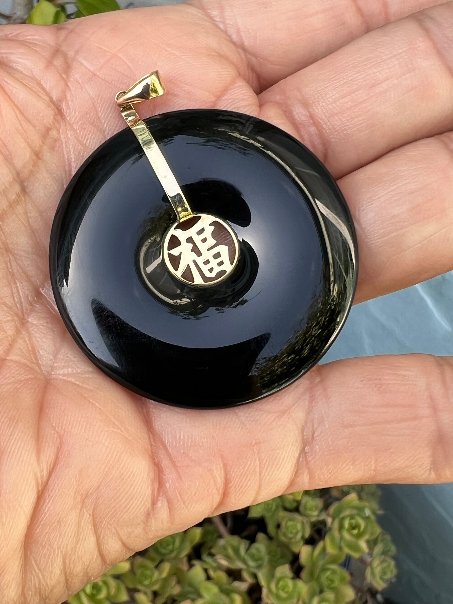Chinese Onyx Disc