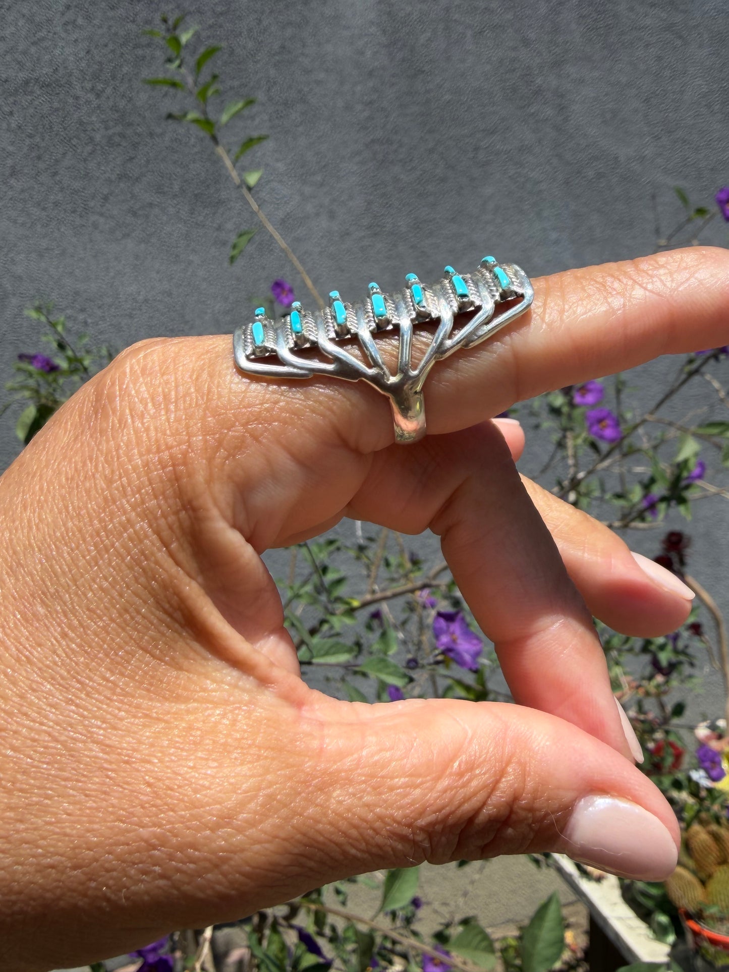 Zuni Crawler Ring