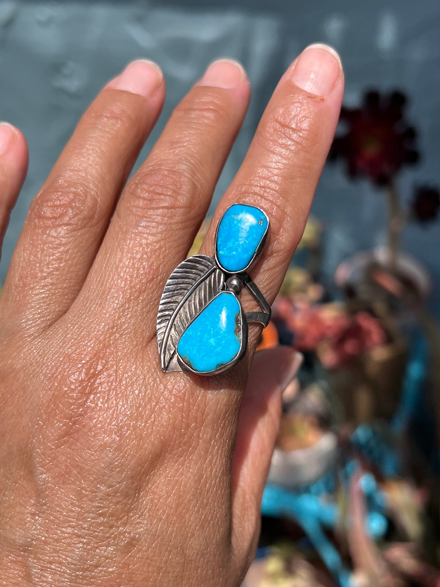 Double Stone Ring