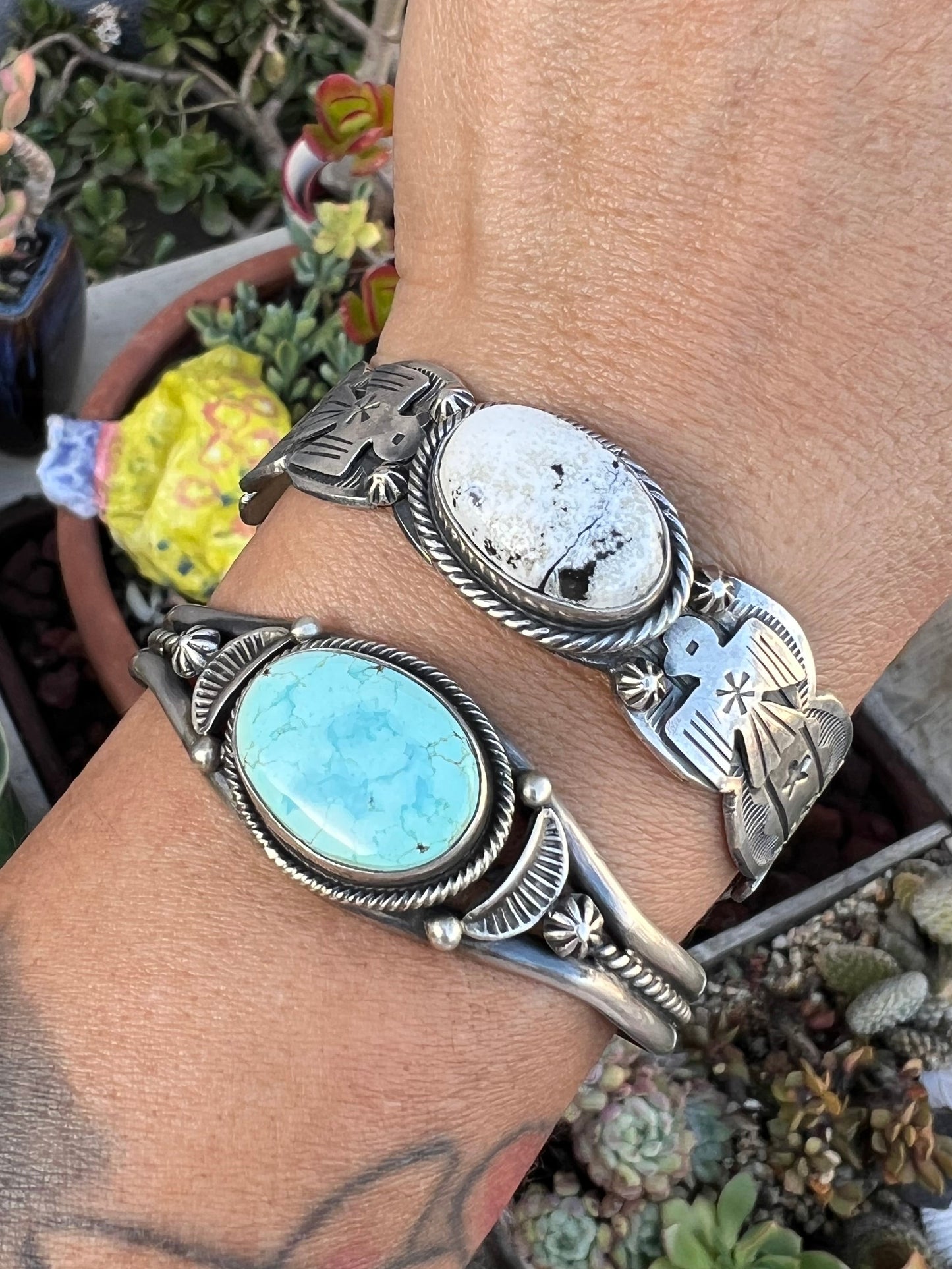 White Buffalo Cuff