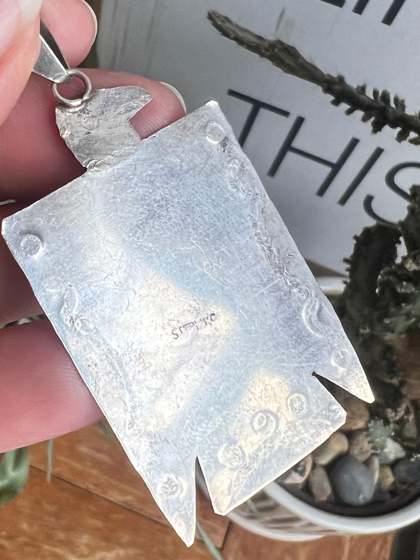 Fred Begay Thunderbird Pendant
