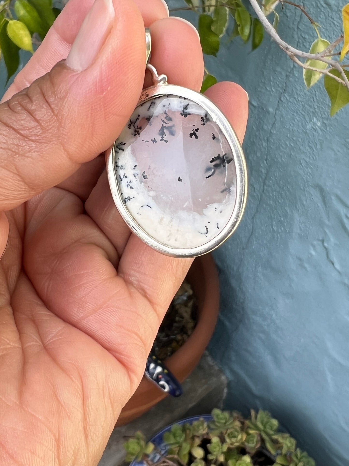 Dendrite Opal Pendant