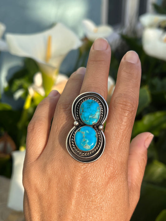 Double stone Ring