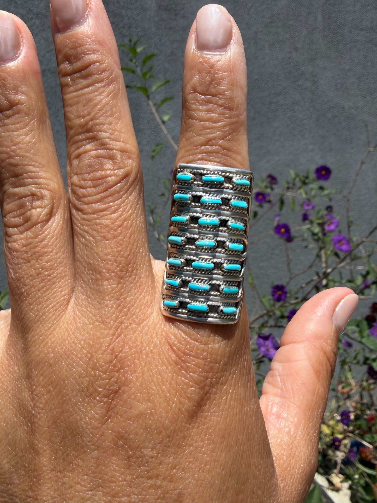 Zuni Crawler Ring