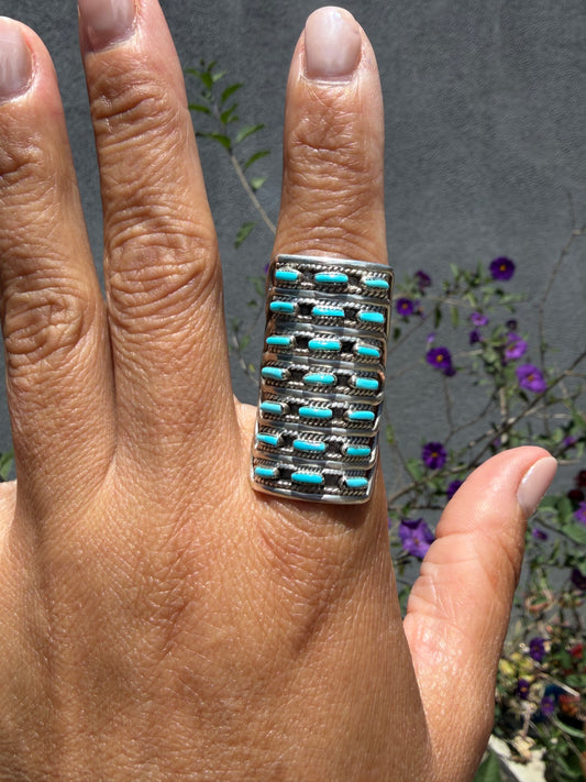 Zuni Crawler Ring