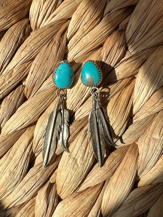 Feather dangles