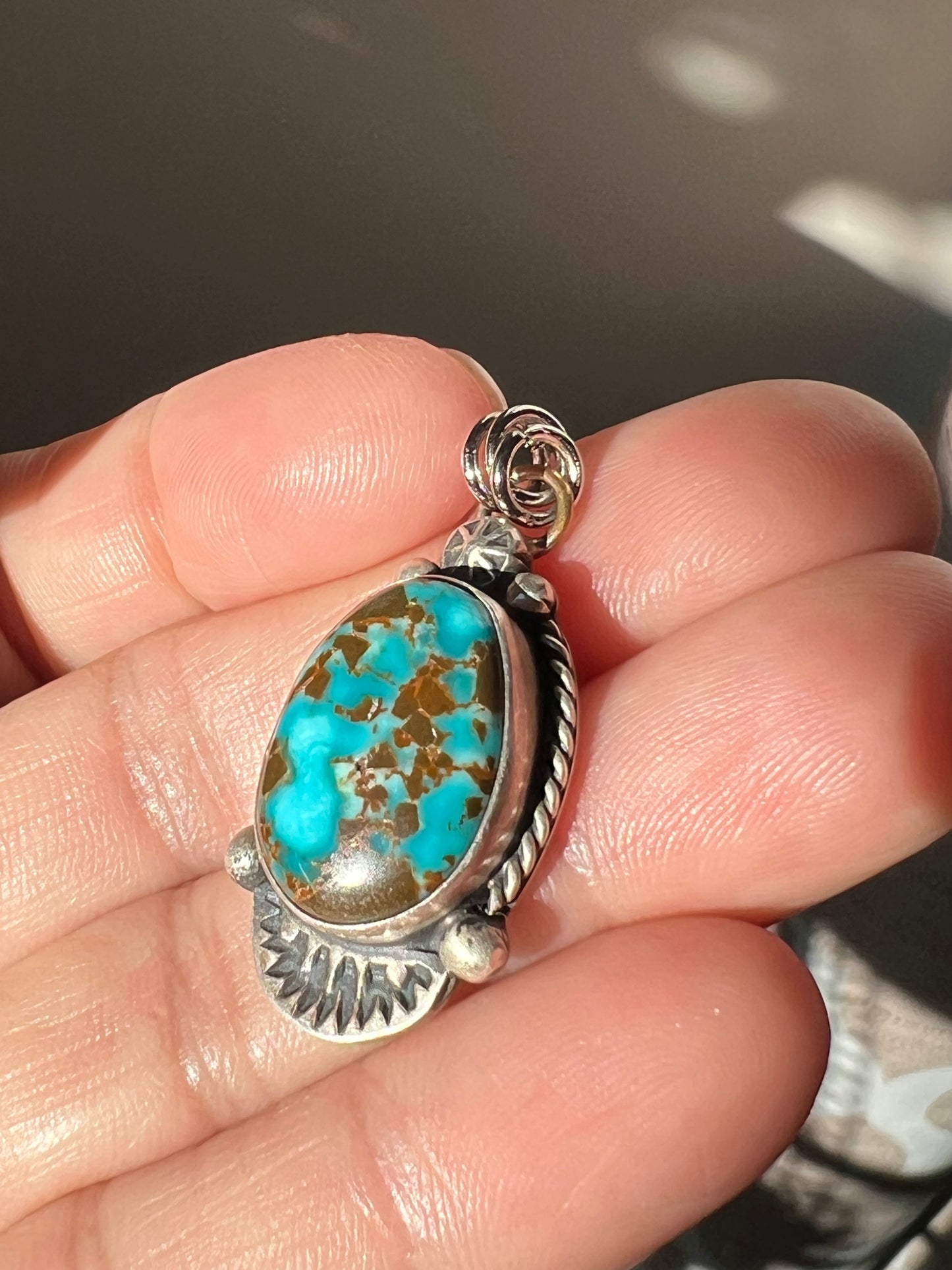 Egyptian Turquoise Pendant