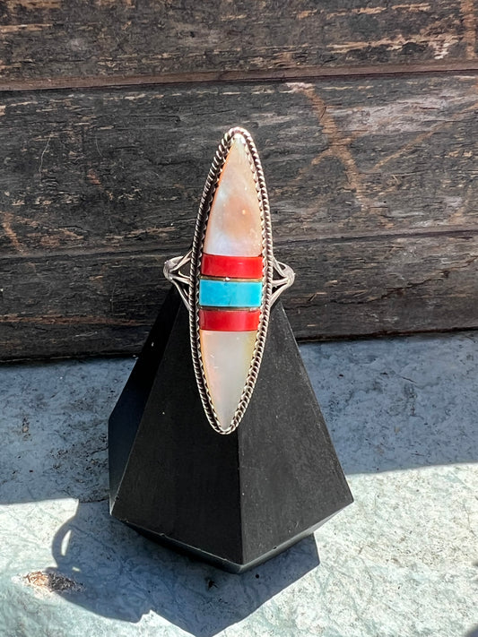 Vintage Inlay Ring