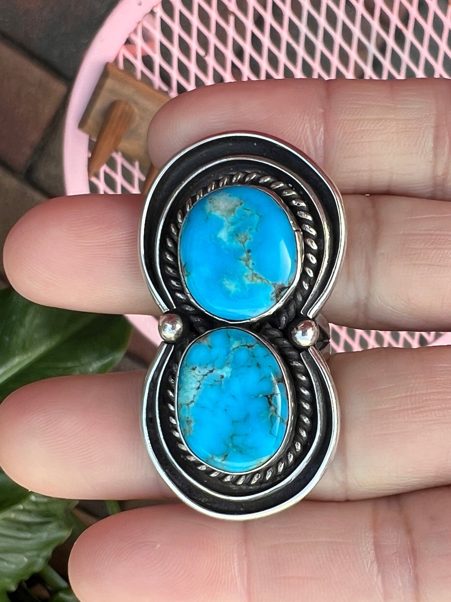 Double stone Ring