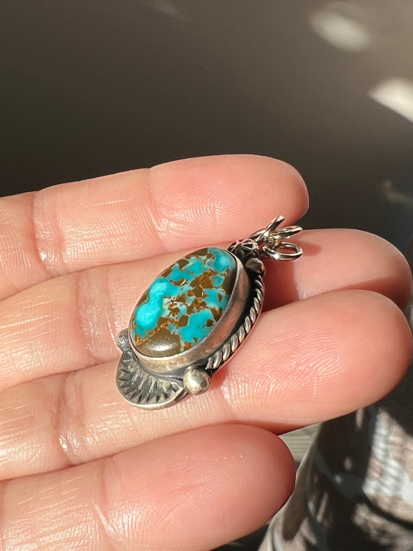 Egyptian Turquoise Pendant