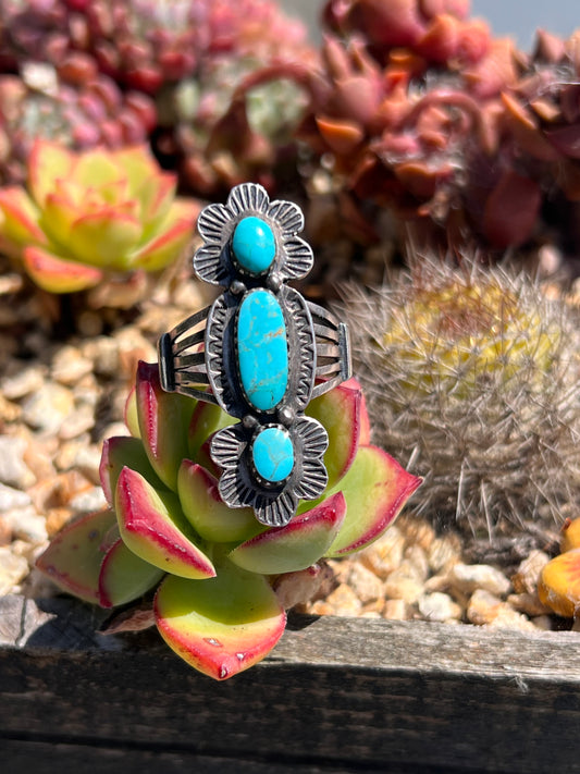Triple Stone Ring