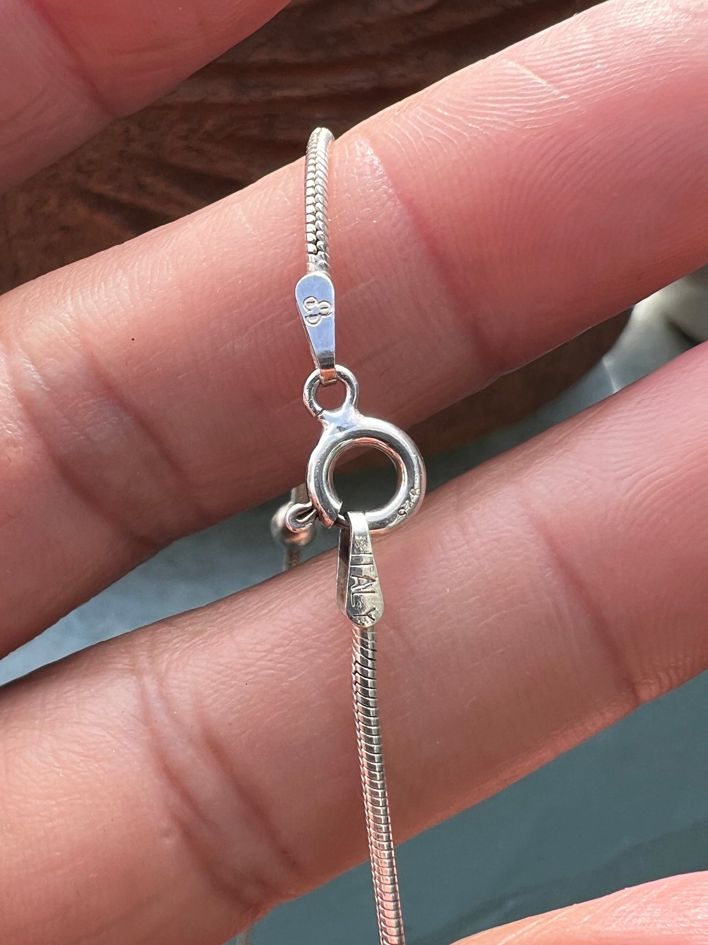 Sterling Station Necklace
