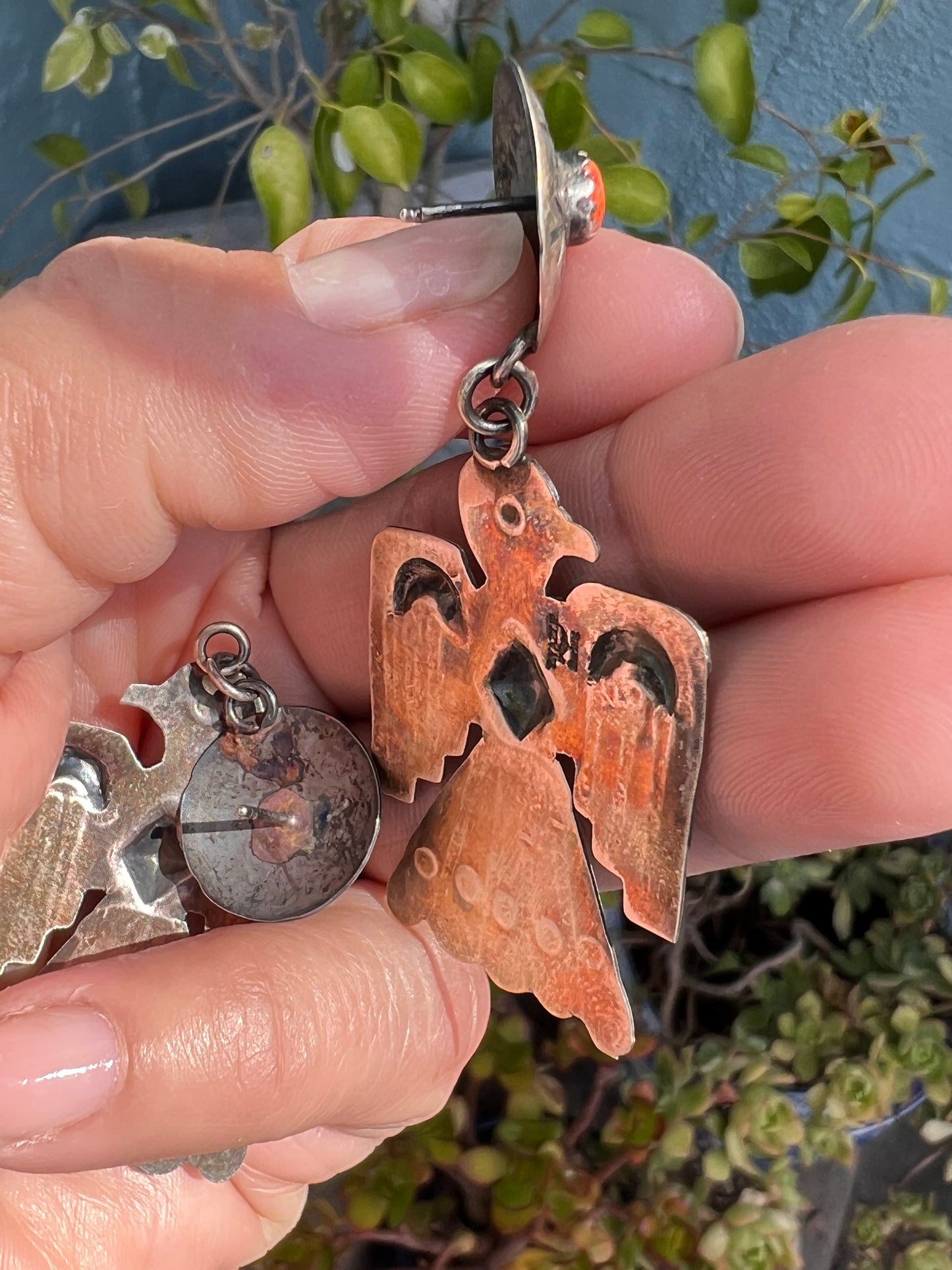 Thunderbird earrings