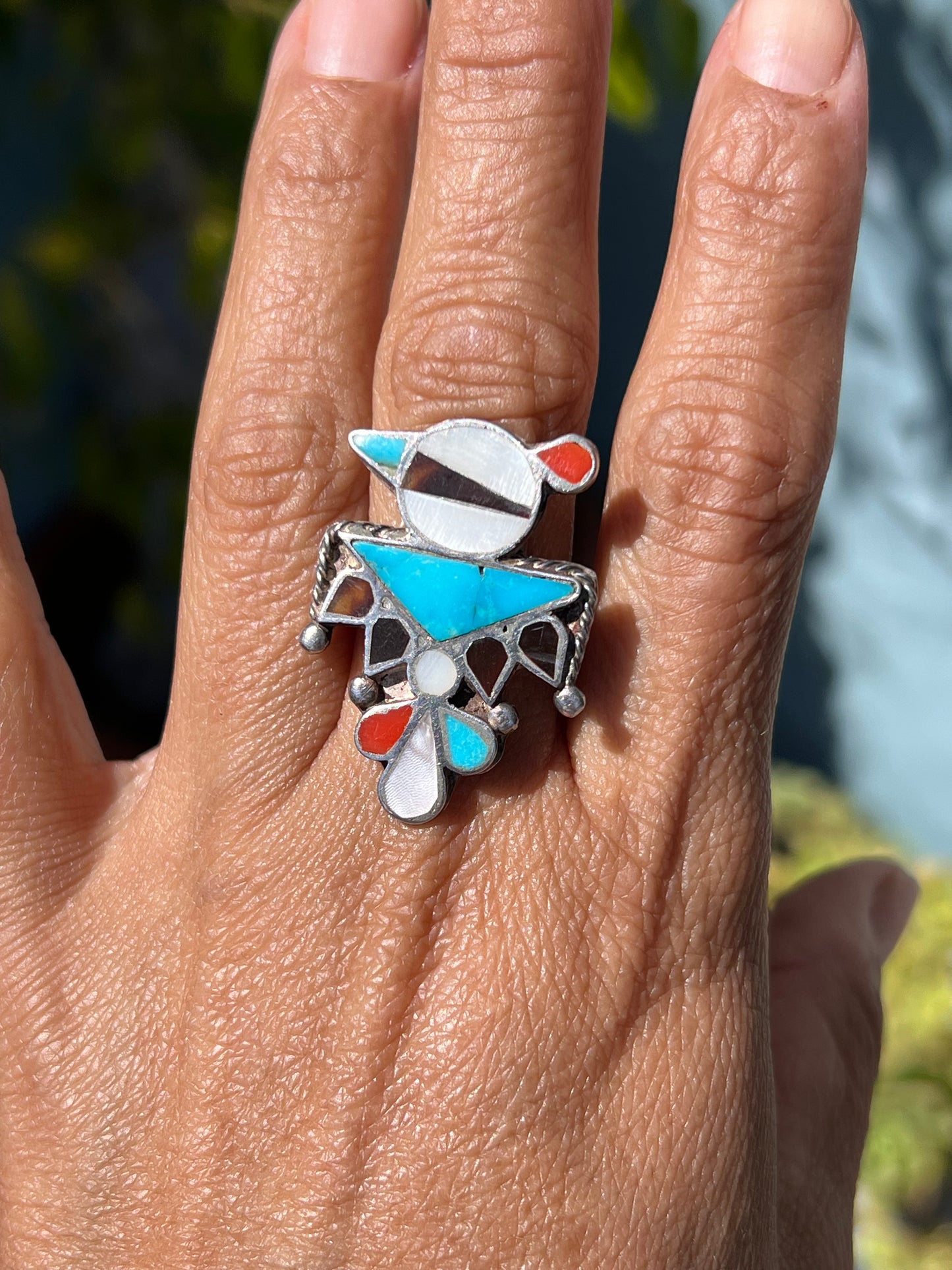 Vintage Thunderbird ring