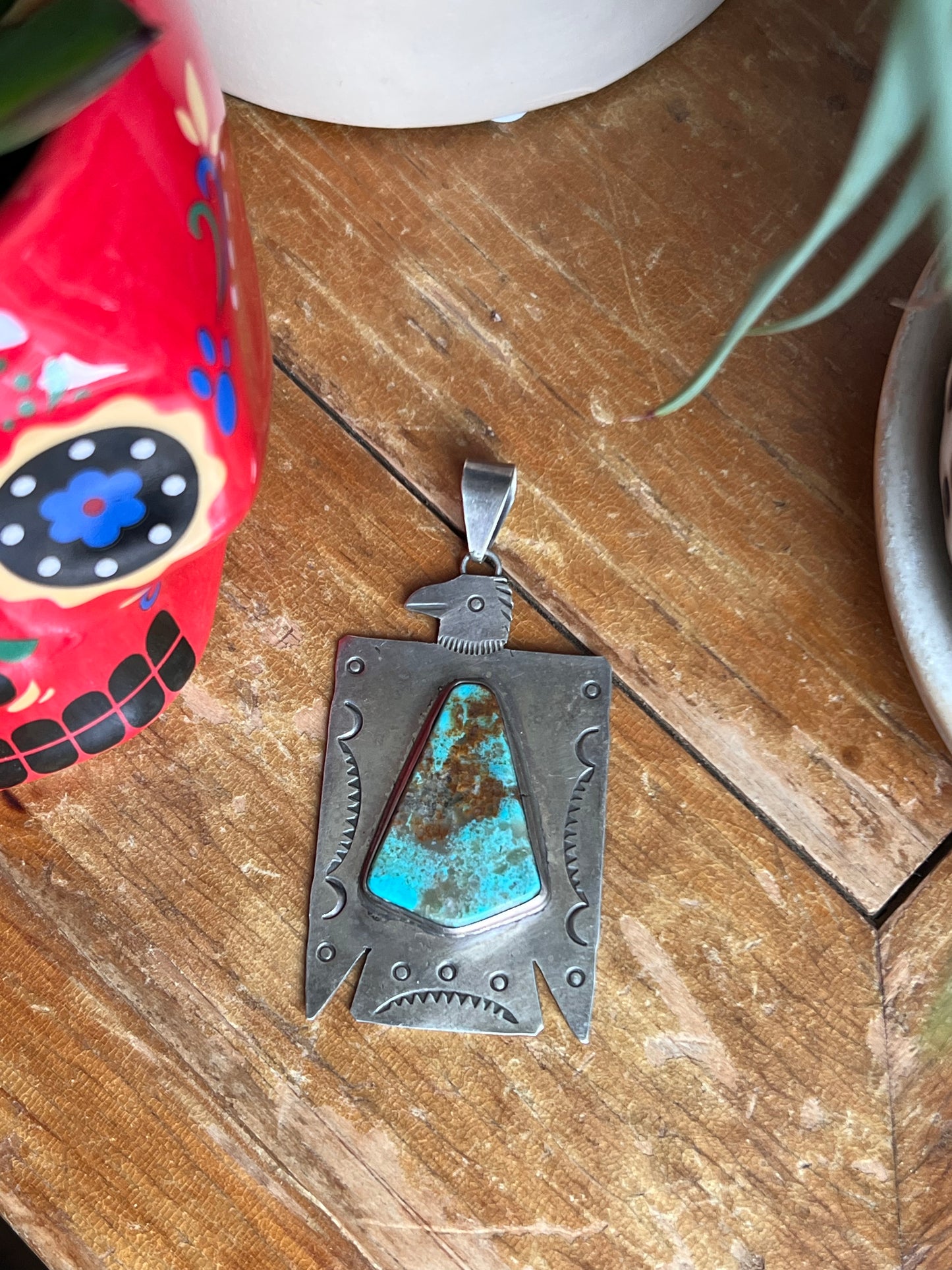 Fred Begay Thunderbird Pendant
