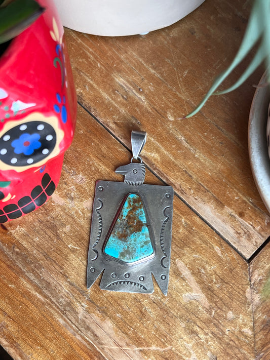 Fred Begay Thunderbird Pendant