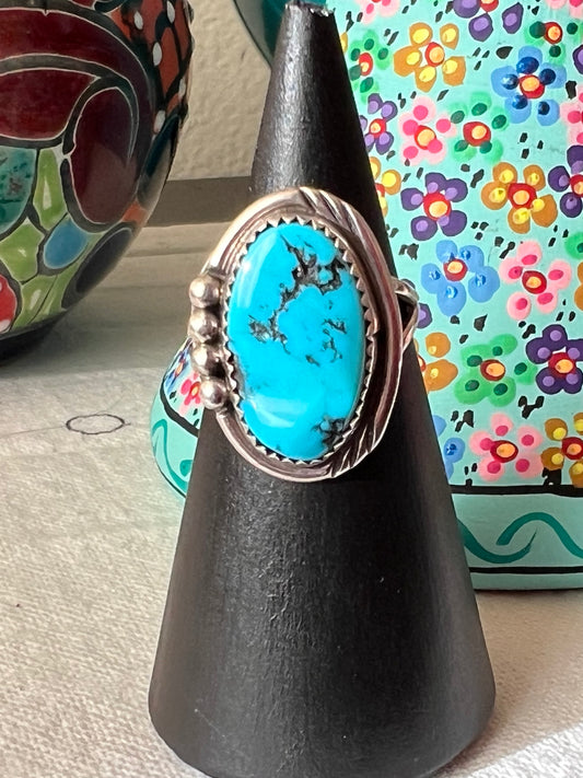 Blue Turquoise Ring