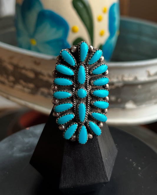 Vintage Cluster Ring