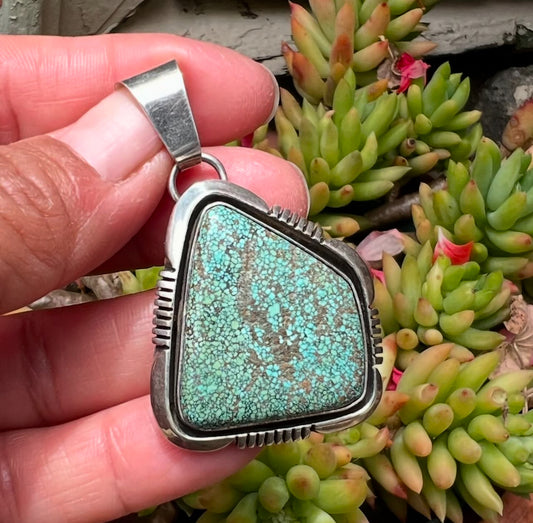 Fox Turquoise Pendant