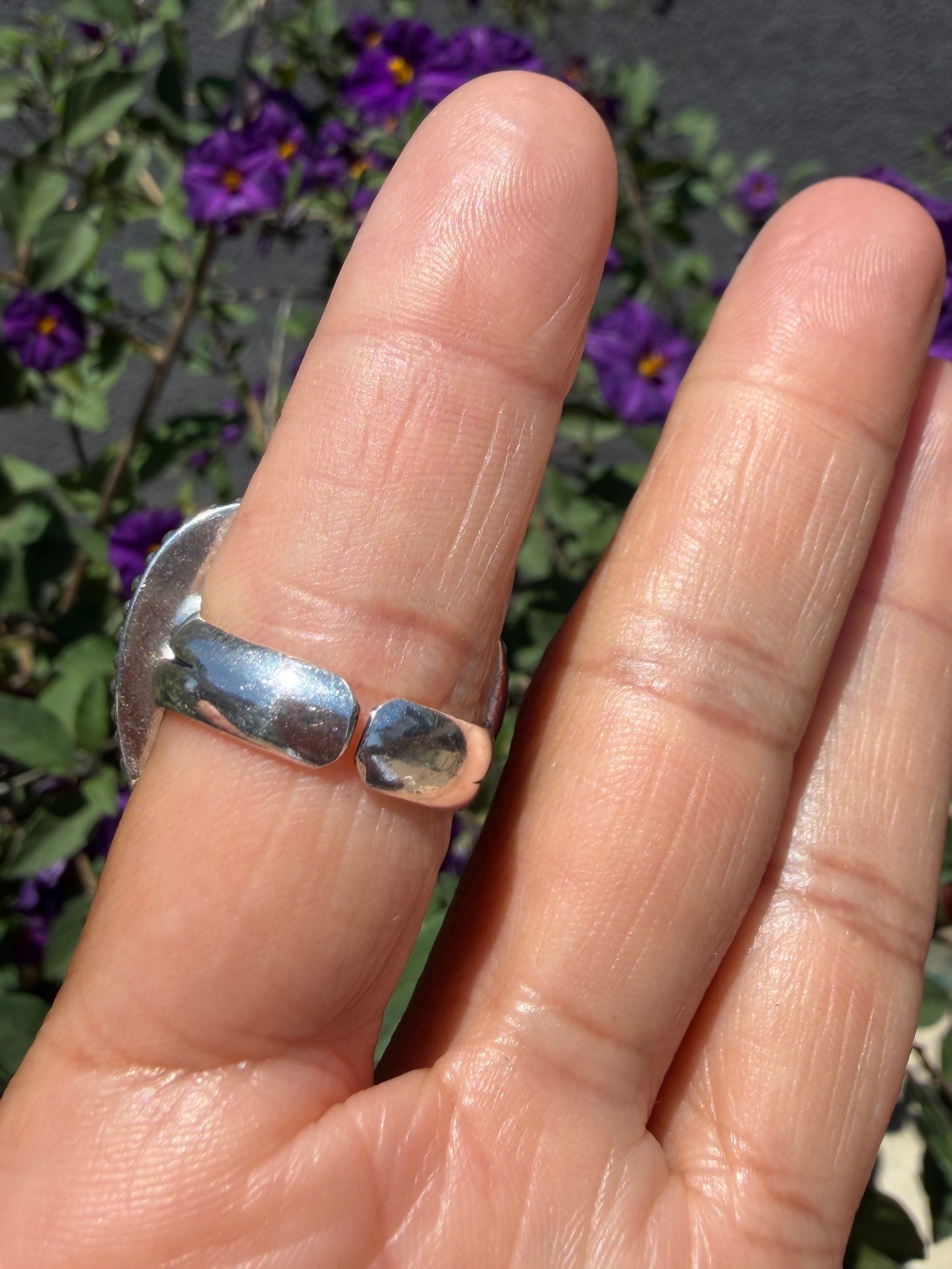 Onyx Heart Ring