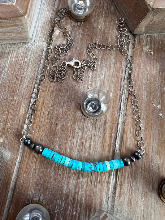 Heishi necklace