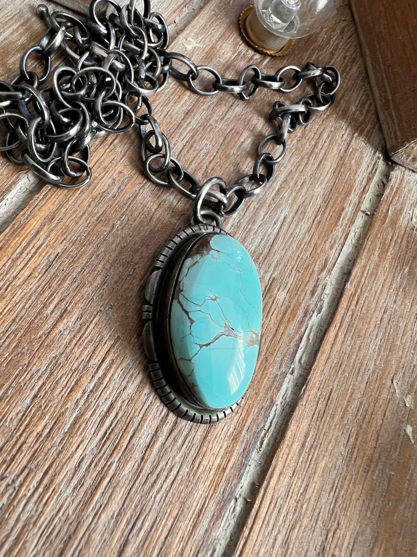 Turquoise Toggle Necklace
