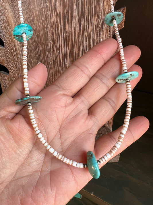 Disc Heishi Necklace