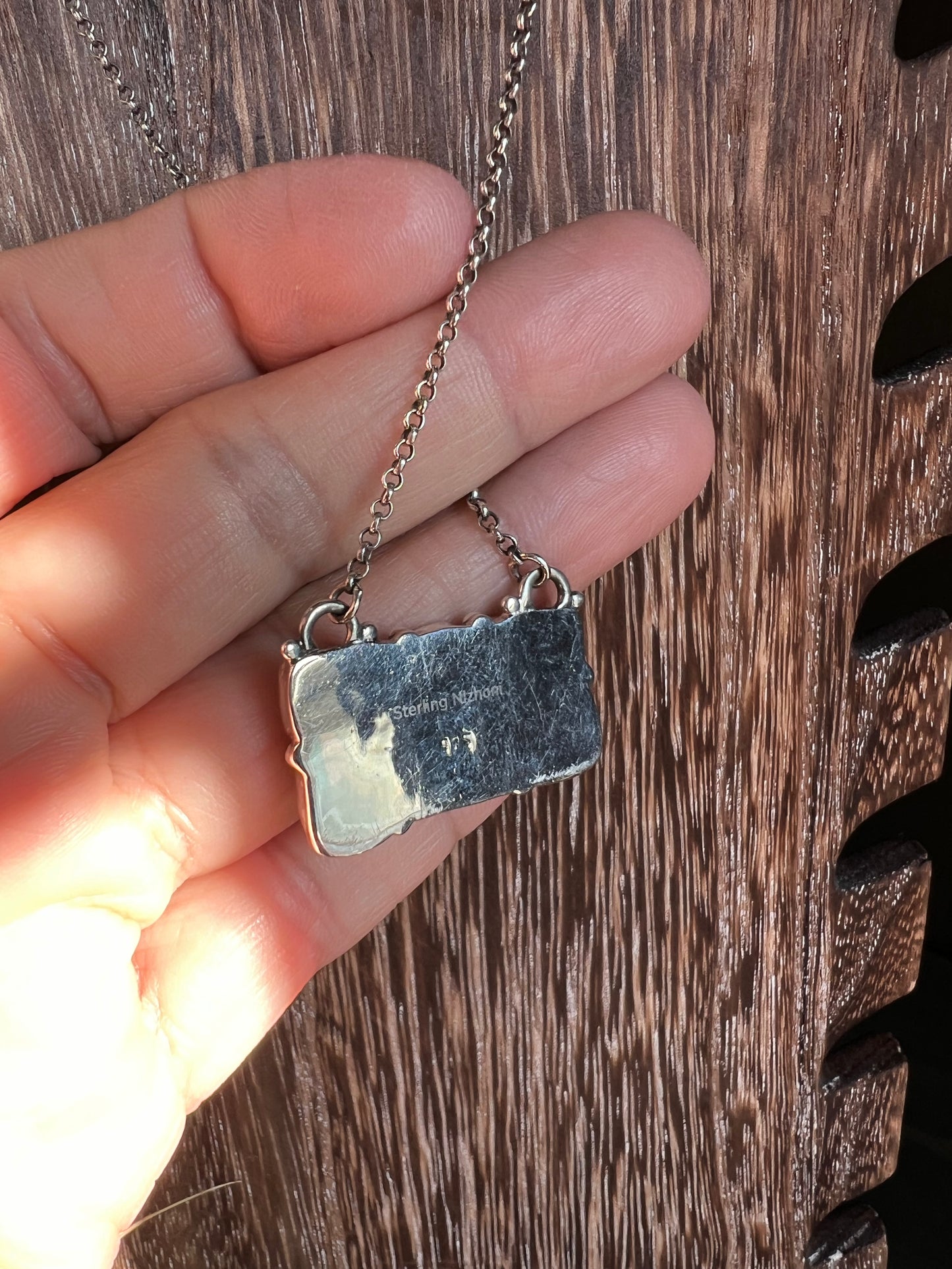 Golden Hills Bar Necklace