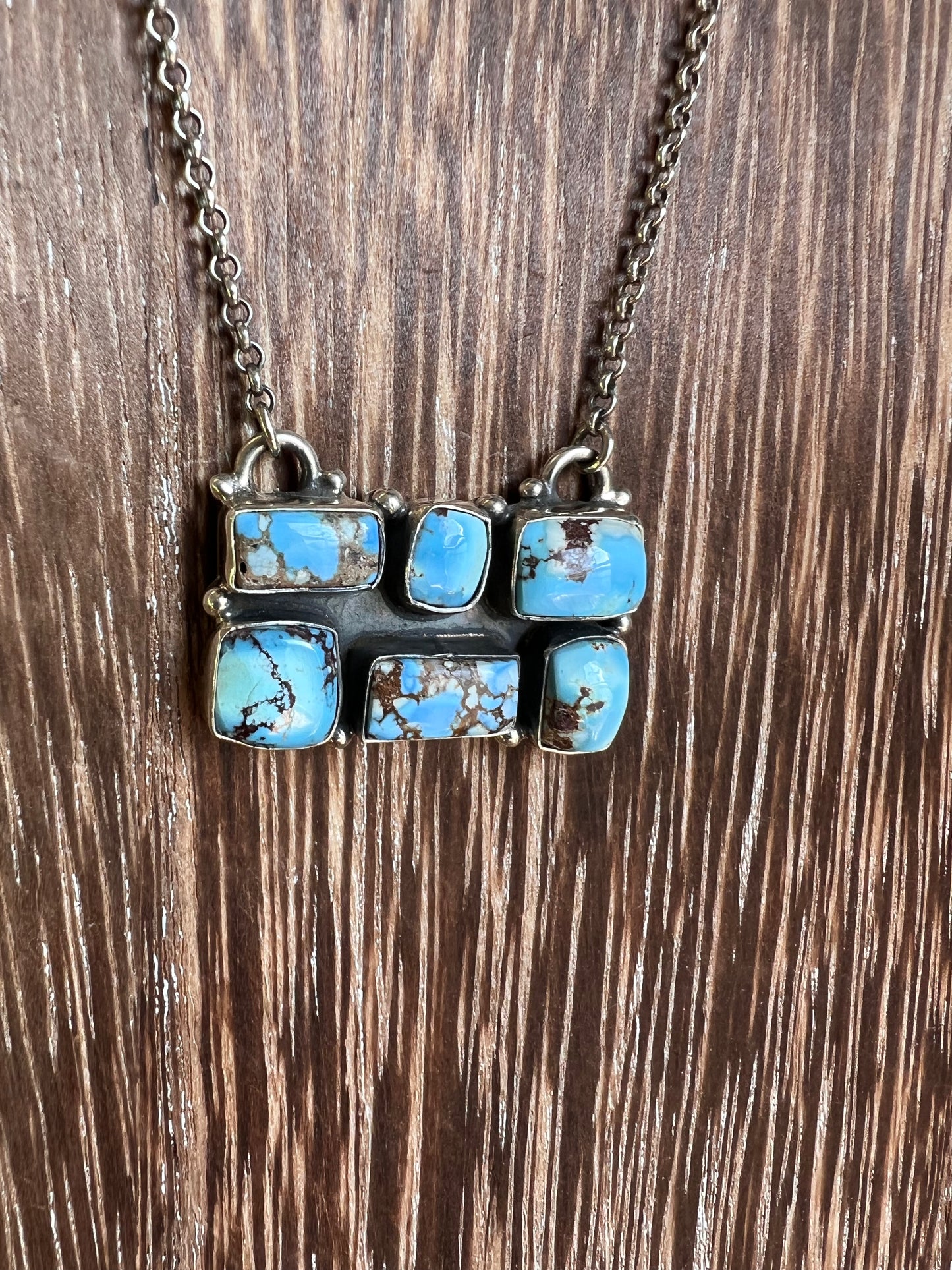 Golden Hills Bar Necklace
